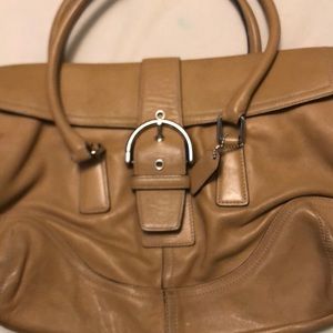 Tan Coach Bag